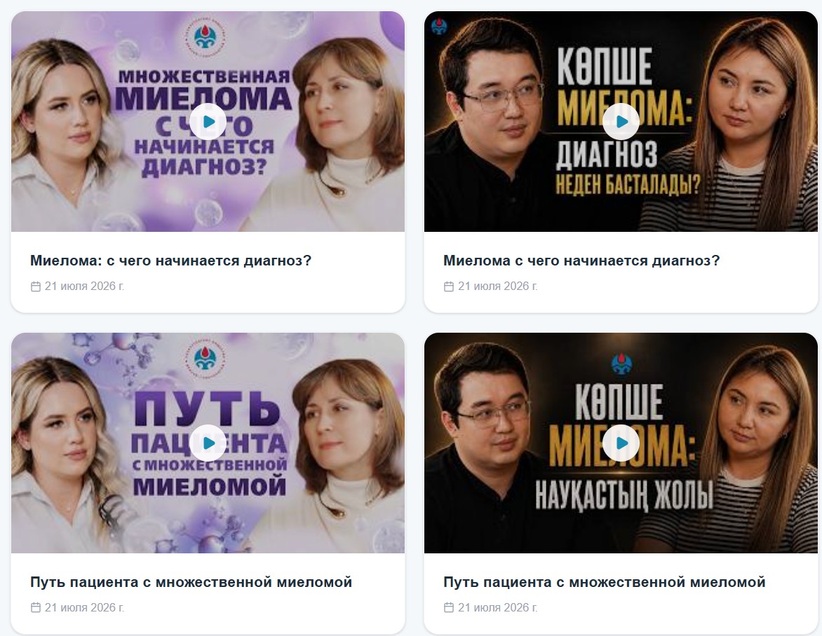 Подкасты для пациентов по множественной миеломе